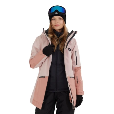 Fundango Nashua ECO 3L Allmountain Jacket-385- mauve dámská lyžařská bunda