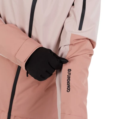 Fundango Nashua ECO 3L Allmountain Jacket-385- mauve dámská lyžařská bunda