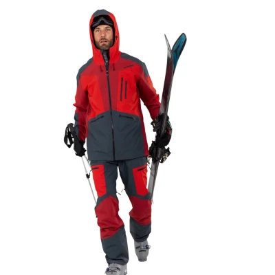 Fundango Nexara ECO 3L Pants-285- blood pánské lyžařské kalhoty
