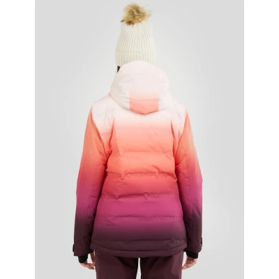 Fundango Pumila Padded Jacket-354-sugar coral 2QAD103 dámská lyžařská bunda