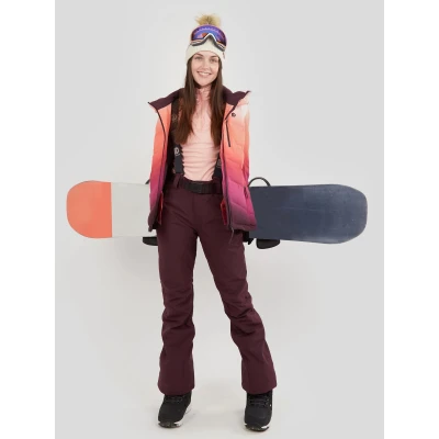 Fundango Pumila Padded Jacket-354-sugar coral 2QAD103 dámská lyžařská bunda