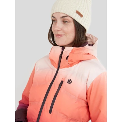 Fundango Pumila Padded Jacket-354-sugar coral 2QAD103 dámská lyžařská bunda
