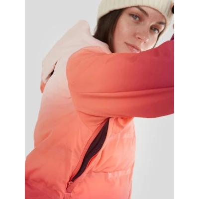 Fundango Pumila Padded Jacket-354-sugar coral 2QAD103 dámská lyžařská bunda