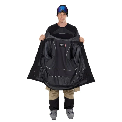 Fundango Rigel ECO 3L Jacket-610- sand pánská lyžařská bunda