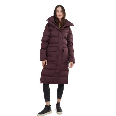 Fundango Sabina Padded Jacket-398-aubergine dámská zimní bunda
