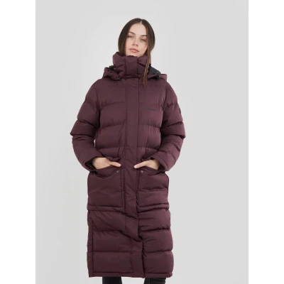 Fundango Sabina Padded Jacket-398-aubergine dámská zimní bunda