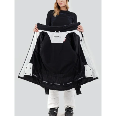 Fundango Salina Padded Jacket-100-white dámská lyžařská bunda