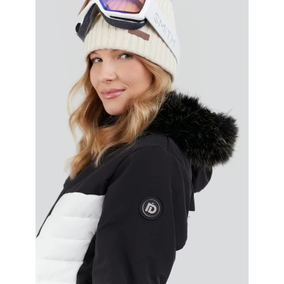 Fundango Salina Padded Jacket-890-black dámská lyžařská bunda