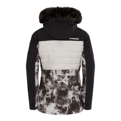 Fundango Salina Padded Jacket-982- grey glacier dámská lyžařská bunda