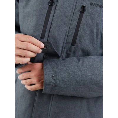 Fundango Spirit Parka Jacket-745-grey heather pánská zimní parka