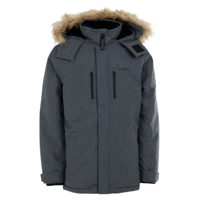Fundango Spirit Parka Jacket-745-grey heather pánská zimní parka