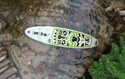 Funwater SUP SUPFW05D Tiki 3,2m (zelená) paddleboard set