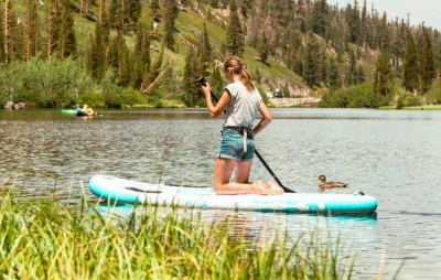 Funwater SUP SUPFW07A 3,2m (modrý) paddleboard set