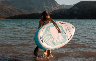 Funwater SUP SUPFW07A 3,2m (modrý) paddleboard set