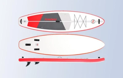 Funwater SUP SUPFW69C 3,35m (červeno-bílá) paddleboard set