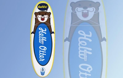 Funwater Tuxedo Sailor 2,4m dětský paddleboard + pádlo (modré)