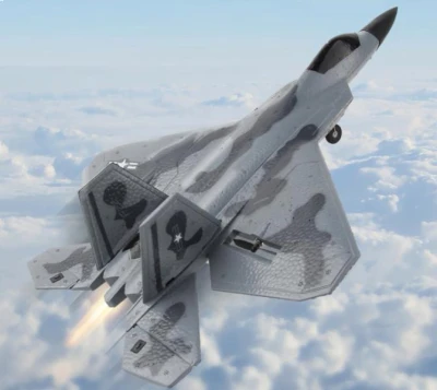 FX RC Stíhačka Lockheed Martin/Boeing F-22 6G Gyro