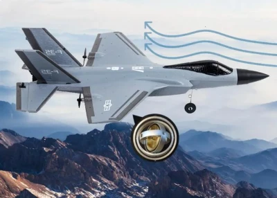 FX RC Stíhačka Lockheed Martin F-35 6G Gyro G