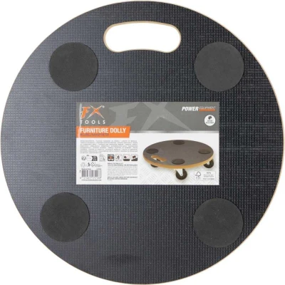 Fx Tools Přepravní vozík dřevovlákno průměr 38 cm černý