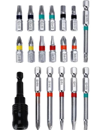 Fx Tools Sada bitů 19 ks Torx, Hex, PZ, PH, S HARDEN