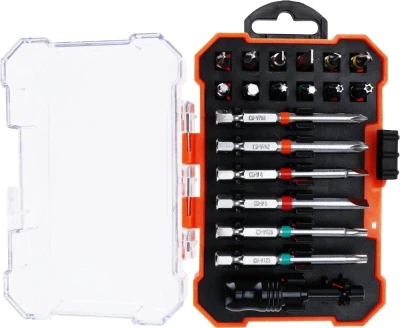 Fx Tools Sada bitů 19 ks Torx, Hex, PZ, PH, S HARDEN