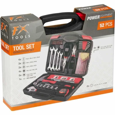 Fx Tools Sada nářadí 52 ks v kufříku