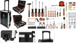 Fx Tools Sada nářadí v kufru na kolečkách 88 ks HARDEN