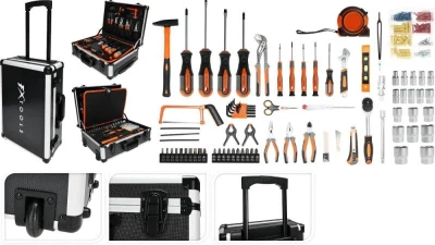 Fx Tools Sada nářadí v kufru na kolečkách 88 ks HARDEN