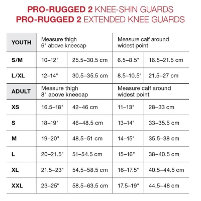 G-Form Pro Rugged 2 Knee Shin