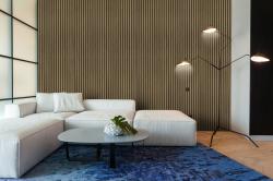 G21 Akustický panel 270x60,5x2,1 cm, teak