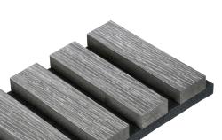 G21 Akustický panel 270x60,5x2,1 cm, tmavě šedý dub