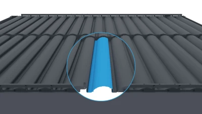 G21 Trenton Premium 4x3 m antracitová hliníková bioklimatická pergola