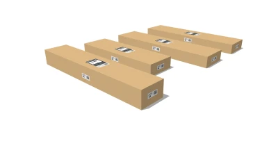 G21 Trenton Premium 4x3 m antracitová hliníková bioklimatická pergola