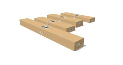 G21 Trenton Premium antracitová hliníková 4x4 m bioklimatická pergola