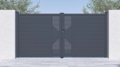 G21 Marion 350x173 cm antracitová dvoukřídlá vjezdová brána