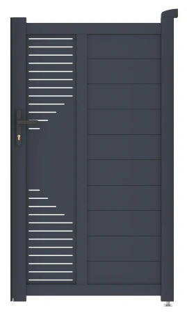 G21 Marion 100x173 cm pravá antracitová branka
