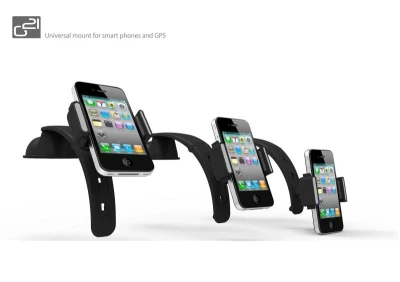 G21 Držák Smart phones holder univerzální, pro mobilní telefony do 6[34], černý