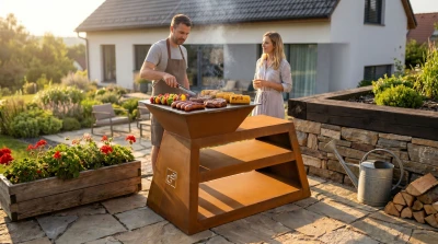 G21 Gril Maine Corten
