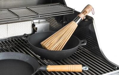 G21 Grilovací nářadí pánev wok na gril, litinová
