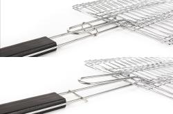 G21 Grilovací nářadí rošt na 3 ryby, nerez