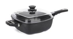 G21 Hluboká pánev Cook 26 cm s poklicí a odnímatelnou rukojetí G21 Hluboká pánev Cook 26 cm s poklicí a odnímatelnou rukojetí