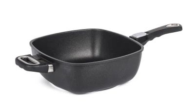 G21 Hluboká pánev Cook 26 cm s poklicí a odnímatelnou rukojetí