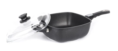 G21 Hluboká pánev Cook 26 cm s poklicí a odnímatelnou rukojetí