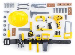 G21 Hračka Dětské nářadí DELUXE TOOLS, 44 dílů
