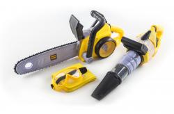 G21 Hračka fukar a motorová pila na baterie DELUXE TOOLS
