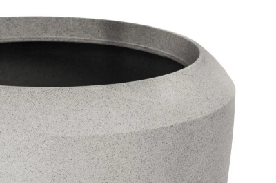G21 Cement Round 44 x 44 x 39,5 cm světle šedý dekorativní květináč
