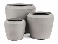 G21 Květináč Cement Round 55,6 x 55,6 x 48,4