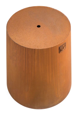 G21 Corten Round rezavě hnědý 45 x 50 x 45 cm venkovní květináč