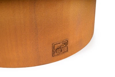 G21 Corten Round rezavě hnědý 45 x 50 x 45 cm venkovní květináč