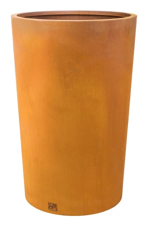 G21 Corten Round rezavě hnědý 65 x 100 x 65 cm dekorační květináč